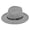 Grey, variant on Wide Brim Sun Hats Wide Brim Jazz Hat