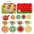 thumbnail image 4 of Fruit Theme Tea Set Toy Mini Furniture Shape 1 Set 10.02X7.27X3.93 Inch, 4 of 9