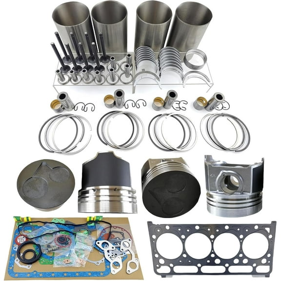 V2403 Engine Overhaul Rebuild Kit FOR Kubota V2403 V2403T V2403M Engine KX161-3 Excavator For Bobcat T190 Loader S150 Skid Steer Loader 1G466-21110 1G46621110