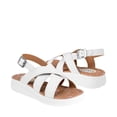 thumbnail image 1 of HUARACHES NIÑA STYLO 1297-7 SIMIPIEL BLANCO, 1 of 4