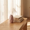 thumbnail image 5 of REGALWOVEN Small Ceramic BudModern Mini Vase, Decorative Flower Vase for Desktop, Shelf & Bathroom, Minimalist Boho Home Decor Pink 2.6"L x 2.6"W x 4.7"H, 5 of 5