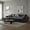 Dark Gray - Left Chaise, variant on ReNest 2-Piece Modular Sectional Sofa 109" with Left-Arm Loveseat & Right-Arm Chaise, Boneless Cloud Sofa, No Assembly, Pet-Friendly Chenille, Cream