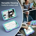 thumbnail image 6 of Decase Case for Samsung Galaxy Tab A11 8.7" 2025 (SM-X133/X135) with Shoulder Strap,Tri-Layer PC+TPU Back Cover,Heavy Duty Kickstand Tablet Case for Tab A11 for Kids Women Men,K, 6 of 7