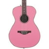 Daisy Rock Pixie Cupid Spruce Top Left-Handed Acoustic Guitar Powder Pink