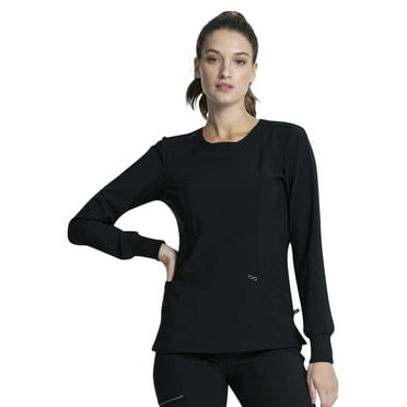 Cherokee Infinity Women's Scrubs Top Long Sleeve V-Neck CK781A