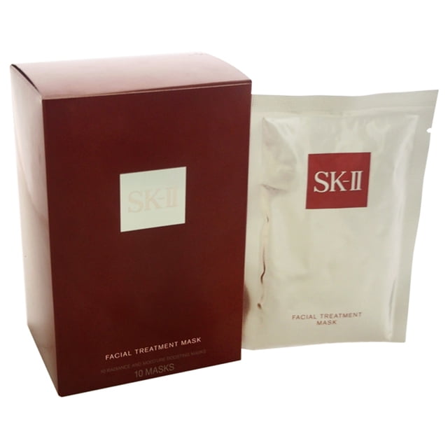 Mascarilla de tratamiento facial de SK-II para unisex - 10 unidades SK-II Facial Treatment Mask Tratamiento Unisex 10 Pcs