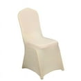 thumbnail image 2 of BalsaCircle 100 Rose Gold Spandex Stretchable Banquet Solid Chair Covers Slipcovers, 2 of 8