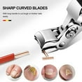 thumbnail image 4 of Elbow Nail Clipper, Stainless Steel Long Handle Nail Clipper,Large Opening Grip Nail Clipper, Toe Nail Clipper, 4 of 6