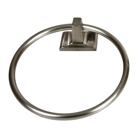 Taymor Towel Ring,Satin Nickel,Sunglow,6-5/16In 01-9404SN