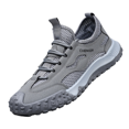 thumbnail image 2 of Willtoo Mens Mesh Breathable Hiking Trainer Non-Slip Lace Up Lightweight Outdoor Trekking Footwear for Walking Camping Trail, 2 of 5
