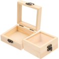 thumbnail image 3 of Craft Box Wedding Gift Box Storage Solution Women Lightweight Portable 2Pcs, 3 of 4