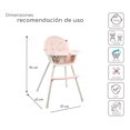 thumbnail image 5 of Silla Alta Periquera D'bebé Cosmic Convertible A Sillita Rosa, 5 of 5