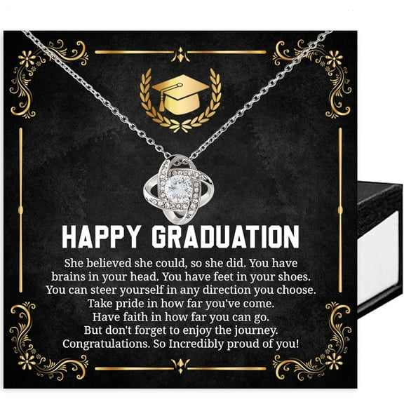Graduation Gift for Her 2025, Congratulations Class Of 2025 Gift, Graduation Necklace For Her, Graduation Necklace For Graduate Her, Senior 2025 For Daughter, Inspirational Graduation Gift