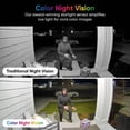 thumbnail image 4 of Restored Wyze Video Doorbell v2, Wired, 2K Video, Two-Way Audio, Color Night Vision, Compatible with Alexa & Google Assistant, Black (Refurbished), 4 of 8