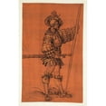 thumbnail image 2 of Niklaus Manuel 11x14 Black Ornate Wood Framed Double Matted Museum Art Print Titled: The Golden Confederation (1513), 2 of 5
