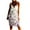 Red, variant on IROINNID V-Neck Shift Dress For Women Fashion Gorgeous Sleeveless Printed Backless Dresses Comfort Waist Dress