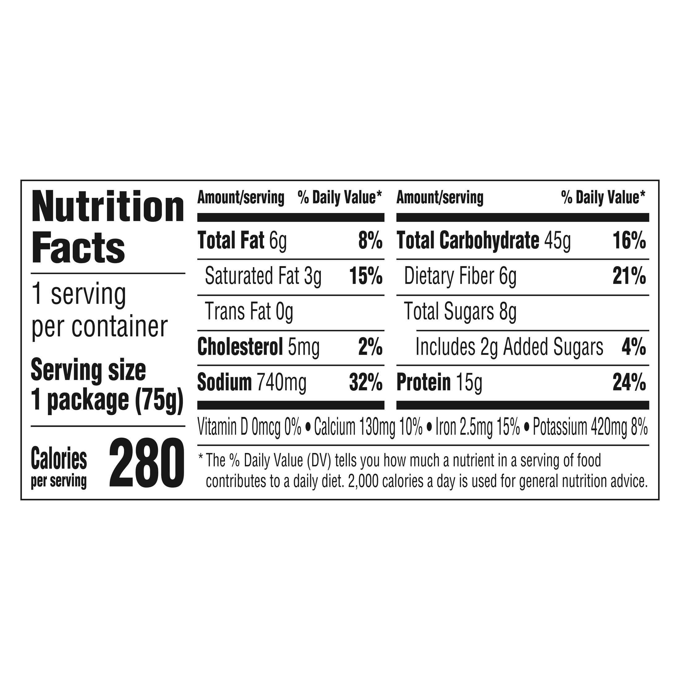Knorr Protein Cup Spicy Cheddar Pasta, Made with Real Cheddar, 15g of Protein, 2.6oz