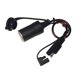 thumbnail image 1 of SAE to Cigarettes Lighter Female Cable SAE Cigarettes Lighter Plugs Socket Adapter for Vehicle Power Emergency Use, 1 of 5