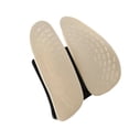 thumbnail image 1 of funtasica Universal Car Lumbar Support Pillow Improve Posture Soft Back Pad Fit for Car Beige, 1 of 5