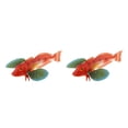 thumbnail image 1 of Vogacara Realista Estático Océano Animal Modelo Juguete Niños Regalo Bluefin Rubio 2piezas rubio aleta azul, 1 of 1