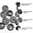 thumbnail image 4 of MasteelfCA 12pcs Plastic Round Cable Management Boxes Wire Storage Boxes Wire Hole Boxes, 4 of 7