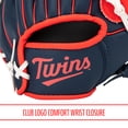 thumbnail image 4 of Franklin Sports MLB Youth Tee ball Glove and Ball Set - Kids Minnesota Twins Baseball and Tee ball Glove and Ball - Perfect First Kids Glove - 9.5", 4 of 8