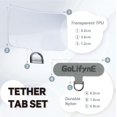 thumbnail image 2 of WWS-2 Pack Universal Non Adhesive Phone Tether Tad Set, 2 of 4