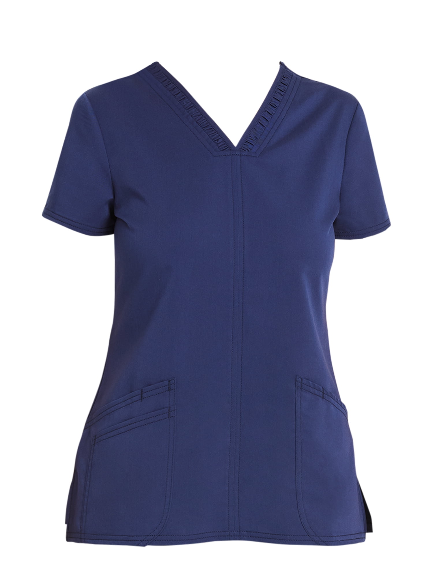 Scrubstar Women's Premium Ultimate Stretch V-Neck Scrub Top, Sizes XS-3XL