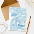 thumbnail image 6 of A5 Water Ripple Gradient Spiral Notebook, 5.51*7.99 Inch Aesthetic Pastel Journal, 120 Pages Lined Writing Notebook for Note Taking, Journaling, Daily Planning & Desk Organization, Light Blue, 6 of 7