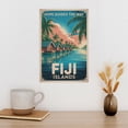 thumbnail image 3 of Inspirational Fiji Islands Poster Retro Motivational Vintage Travel Wall Art for Therapy Room Library Office Classroom Canvas Poster, 3 of 8