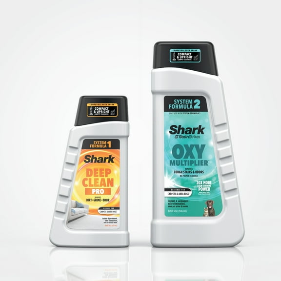 Shark StainStriker Pro Bundle for Shark StainStriker Portable Cleaners, 32oz OXY Multiplier & 16oz Deep Clean Pro Formulas, PXCMBUNDLE