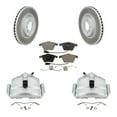 thumbnail image 1 of Transit Auto Front Disc Brake Caliper Coated Rotors and Semi-Metallic Pads Kit for Car 2010 Volkswagen CC 3.6L with 340mm Diameter Rotor KCG-100465P, 1 of 11