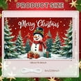 thumbnail image 2 of Pink Merry Christmas Banner Santa Claus Design Christmas Display Reindeer Pattern Christmas Tree Decor Santa Claus Backdrop for Christmas Party Holiday Celebration Indoor Decoration, 2 of 9