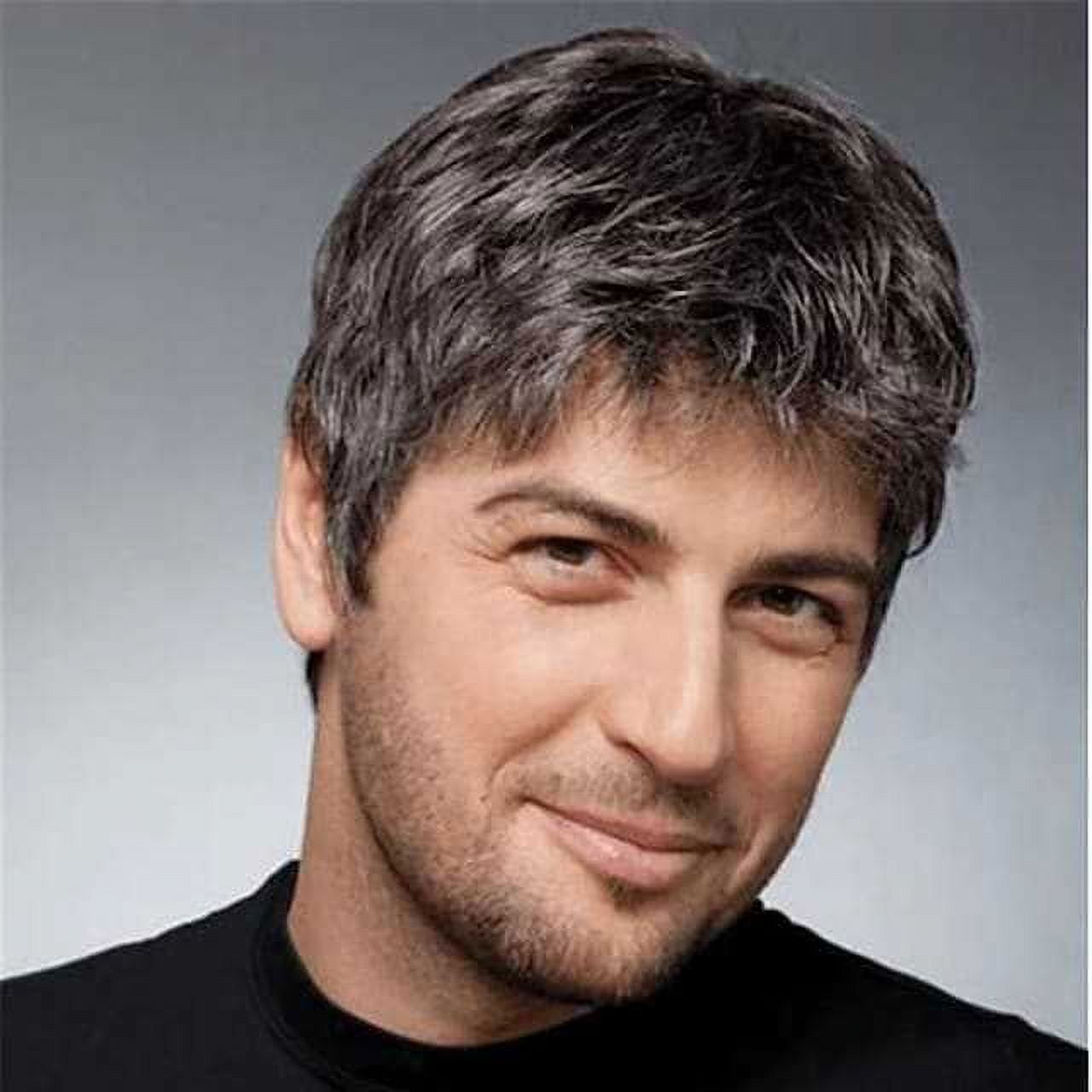 Men's Wigs Short Hair Wigs Synthetic Hair Wig Natural Looking Heat Resistant Fiber Wig Hair Replacement Wig Extensions