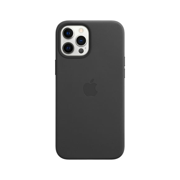 Funda para teléfono Apple iPhone 12 Pro Max de piel con MagSafe Black