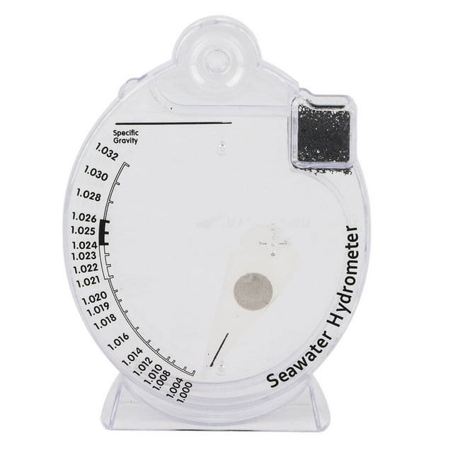 Specific Gravity Sea Hydrometer, Easy To Read Accurate Salinity Aquarium Gravity Test, For Aquarium Fish