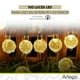 thumbnail image 4 of Luces serie 100 led esferas bola cristal style guirnalda de luces Decoración Navidad eventos bodas LED christmas string lights waterproof 8 modos de uso con temporizador Artego, 4 of 8
