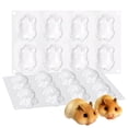 thumbnail image 3 of 8 Cavity   8 Cavity   Silicone Mouse  Cute Baking  For Cake  Chocolate, 3 of 5