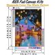 thumbnail image 3 of Pintura de diamantes, kits de pintura de diamantes 5D, cobertura completa, diamantes de imitación redondos, kit de herramientas de bricolaje, suministros de arte, regalos divertidos para adultos y niñ, 3 of 5