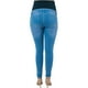 thumbnail image 2 of PANTALON DE MEZCLILLA MATERNIDAD ALMACENES MARIO 3001 AZUL CLARO C/PARCHE ALTO, 2 of 3
