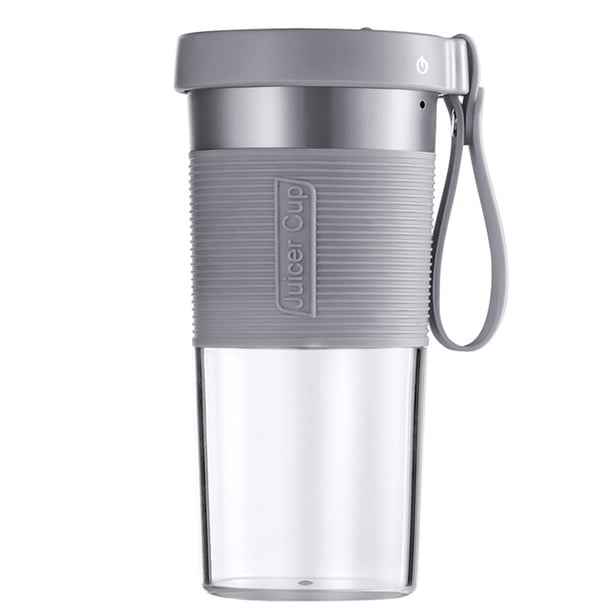 Mini taza exprimidora impermeable USB recargable licuadora pequeña portátil viaje en casa batidora batidora, gris Sweethay LF0149-03B