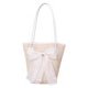 thumbnail image 3 of Bolso de mano tejido de paja elegante para mujer bolsos de Likrtyny  hombro Retro con asa superior lazo informal para vacaciones en la playa tendencia de moda, 3 of 9