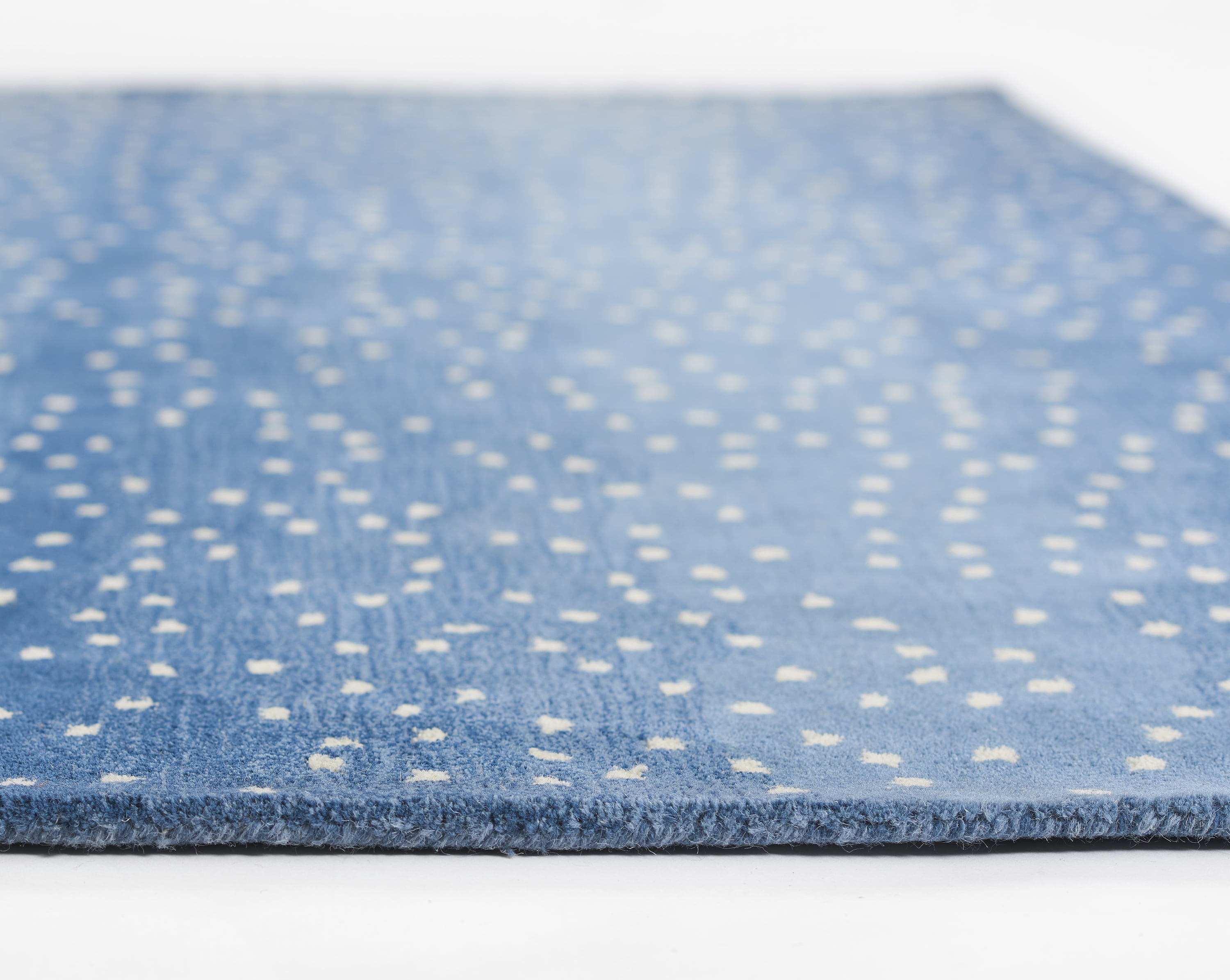 Erin Gates by Momeni Woodland Antelope Hand Tufted Wool Contemporary Denim Area Rug 7'9" X 9'9"