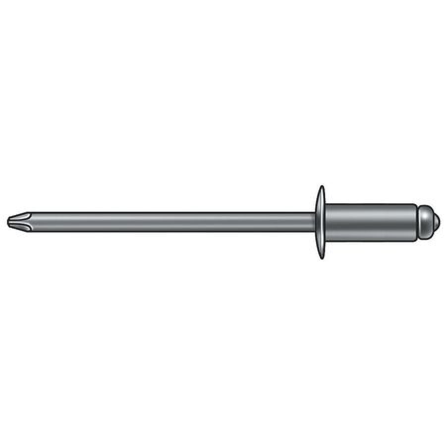 Blind Rivet,5/32 Dx0.413 L,#20,PK4000 Blind Rivet,5/32 Dx0.413 L,#20,PK4000