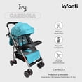 thumbnail image 2 of Carriola De Paseo Ivy Infanti Color Turquesa Con Mango Reversible, 2 of 6