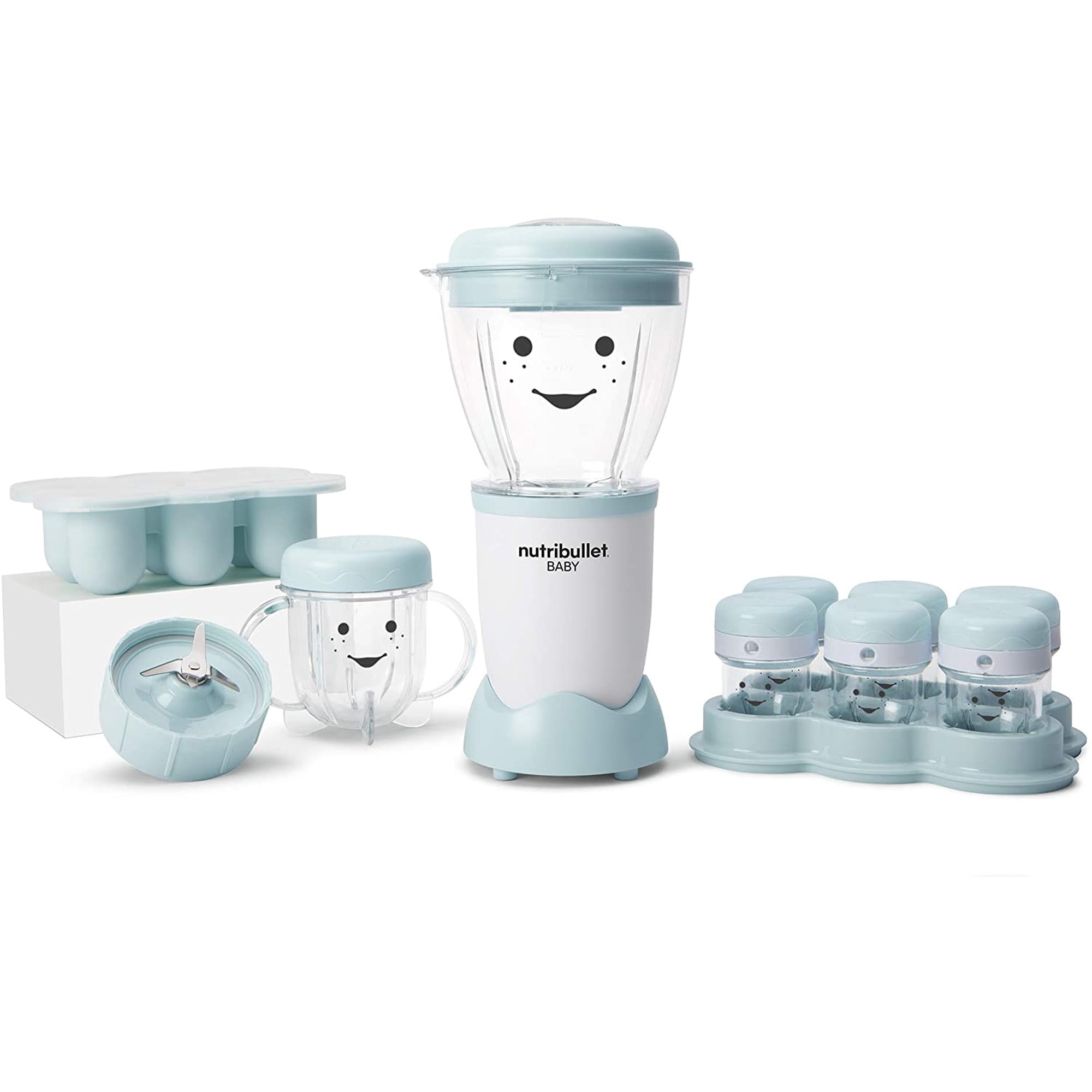 NutriBullet Baby Food Blender, 32-oz, Blue, NBY-50100