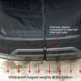 thumbnail image 4 of Car Tailgate Mosquito Net Rear Windshield Sunshade Screen Magnetic Mount Anti-Flying Net Trunk Privacy Protection Ventilation Mesh Closed by Zipper for SUV MPV Camping Self-Drive, 4 of 8