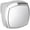 Polished Chrome, variant on Baldwin 4452190BIN Severin Fayerman 1" Square Cabinet Knob From The Estate Collection -