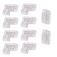thumbnail image 3 of Conector COB de 8 Mm Esquina/En Forma L Piezas, Conectores Sin Espacios 2 Piezas para Tiras Luces LED COB, NO Cinta 10, 3 of 9