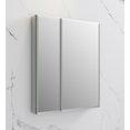 thumbnail image 6 of Fresca 30" Wide x 36" Tall Bathroom Medicine Cabinet with Mirrors, Beveled Edge, 6 of 6
